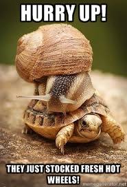 Hurry Up!  They just stocked fresh Hot Wheels!