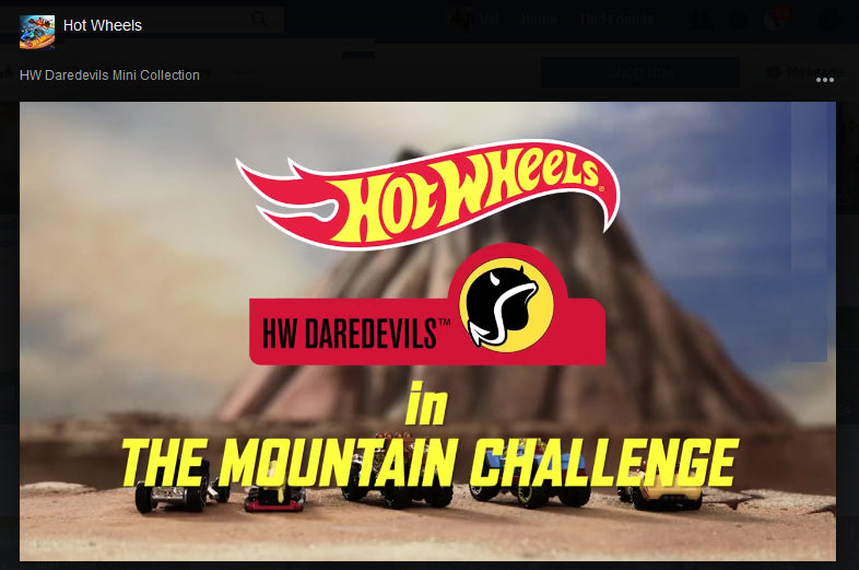 Hot Wheels Daredevils Mini Collection