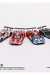 Mini GT 1:64 Ford GT LMGTE PRO 2019 24 Hrs of Le Mans Ford Chip Ganassi Team 4 Cars Set Limited Edition 3000 Set