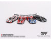 Mini GT 1:64 Ford GT LMGTE PRO 2019 24 Hrs of Le Mans Ford Chip Ganassi Team 4 Cars Set Limited Edition 3000 Set