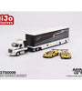 Mini GT 1:64 Corvette Racing C8.R Racing Transporter Set (3 Cars) MGTS0009