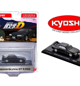 Kyosho 1:64 Initial D Nissan Skyline GT-R (BNR32) – Black – Limited Edition