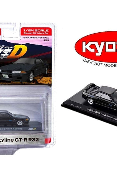 Kyosho 1:64 Initial D Nissan Skyline GT-R (BNR32) – Black – Limited Edition