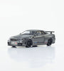 Kyosho 1:64 Nissan Skyline GT-R (NISMO BNR34 CRS Version) with MOTN LED Base Compatible – Gray