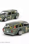 Mini GT Kaido House 1:64 Datsun Kaido 510 Wagon Green KHMG010