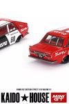 Mini GT x Kaido House 1:64 Datsun Street 510 Racing V1 Nismo Diecast Car KHMG102