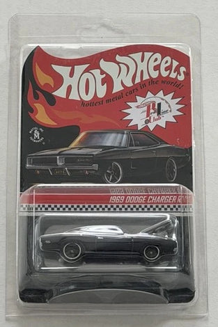 HOT WHEELS RLC BLACK 1969 DODGE CHARGER R/T