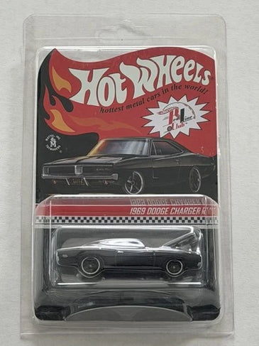 HOT WHEELS RLC BLACK 1969 DODGE CHARGER R/T