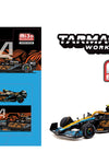 Tarmac Works 1:64 McLaren MCL36 Abu Dhabi Grand Prix 2022 Lando Norris – Red – Global64 – Mijo Exclusives