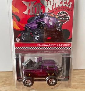 HOT WHEELS RLC PURPLE VOLKSWAGEN T1 ROCKSTER