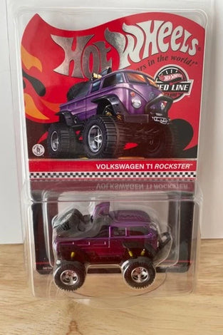 HOT WHEELS RLC PURPLE VOLKSWAGEN T1 ROCKSTER