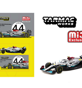 Tarmac Works 1:64 Mercedes-AMG F1 W13 E Performance Belgian Grand Prix 2022 Lewis Hamilton- MiJo Exclusives