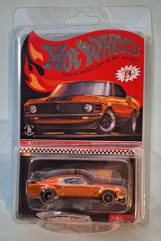 HOT WHEELS RLC ORANGE '70 MUSTANG BOSS 302