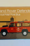 MINI GT #152 - LAND ROVER DEFENDER 110 ROYAL MAIL POST BUS - USA EXCLUSIVE