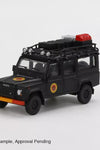 Mini GT 1:64 Land Rover Defender 110 Black Badan Intelijen Negara Indonesia #158