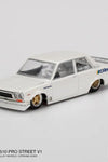 Mini GT Kaido House White Greddy Datsun 510 Pro Street