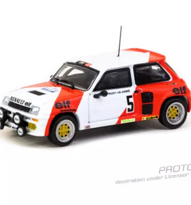 Tarmac 1:64 Renault 5 Turbo Rallye du Var 1982
