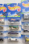 1997 HOT WHEELS COMPLETE 12 CAR TREASURE HUNT SET IN PROTECTO'S