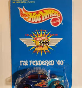 1998 Hot Wheels 12th Annual Collectors Convention Fat Fendered '40 Anaheim Ca.  w/Real Riders