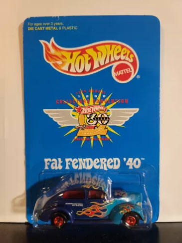 1998 Hot Wheels 12th Annual Collectors Convention Fat Fendered '40 Anaheim Ca.  w/Real Riders