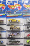 1999 HOT WHEELS COMPLETE 12 CAR TREASURE HUNT SET IN PROTECTO'S