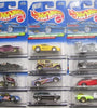 1999 HOT WHEELS COMPLETE 12 CAR TREASURE HUNT SET IN PROTECTO'S