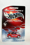 HOT WHEELS SPECIAL EDITION MOTHERS WAX 2002 MINI COOPER S w/RR'S