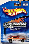 HOT WHEELS 2002 JAPAN OFFICIAL FAN CLUB ORANGE DON THE SNAKE PRUDHOMME BARRACUDA w/RR'S