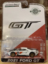 Greenlight 2021 Ford GT #98 Heritage Edition Ken Miles Tribute