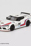 Mini GT 1:64 LB WORKS Toyota GR Supra Martini Racing (White) LBWK #296