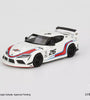 Mini GT 1:64 LB WORKS Toyota GR Supra Martini Racing (White) LBWK #296