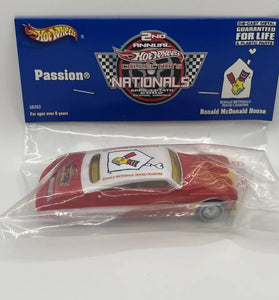 Hot Wheels 2002 2nd Annual Collectors Nationals Passion Ronald McDonald House w/RR's