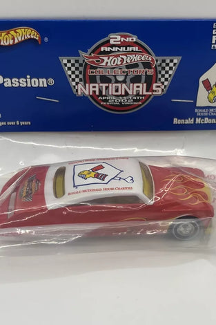 Hot Wheels 2002 2nd Annual Collectors Nationals Passion Ronald McDonald House w/RR's
