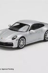 Mini GT 303 1:64 Porsche 911 (992) Carrera 4S GT Silver Metallic RHD