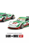 MINI GT KAIDO HOUSE DATSUN FAIRLADY Z KAIDO GT V2 1/64 GREEN / WHITE KHMG030