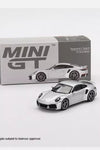 MINI GT PORSCHE 911 TURBO S GT SILVER METALLIC #354