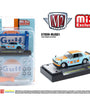 M2 Machines 1:64 Model-Kit 1971 Nissan Skyline 2000 GT-R GULF With 4 Post Lift and 2 Extra Set of Wheels