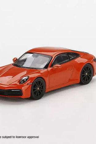 Mini GT 1:64 Porsche 911 (992) Carrera 4S Lava Orange #371