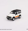 Mini GT 1:64 Land Rover Defender 90 Wagon White #378