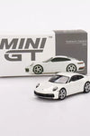 Mini GT 1:64 Porsche 911 (992) Carrera S White (RHD) #380