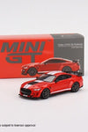 Mini GT 1:64 Mustang Shelby GT500 SE Wideboy Ford Race Red (LHD) #389