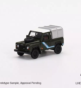 Mini GT 1:64 Land Rover Defender 90 Pickup Bronze Green #402