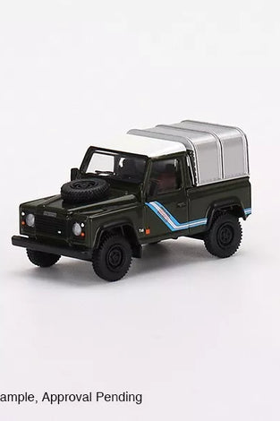 Mini GT 1:64 Land Rover Defender 90 Pickup Bronze Green #402