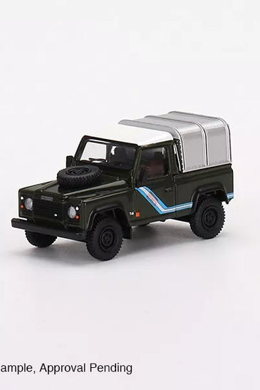 Mini GT 1:64 Land Rover Defender 90 Pickup Bronze Green #402
