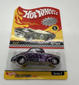 HOT WHEELS RLC NEO CLASSICS PURPLE '40 FORD COUPE