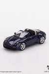 MINI GT 1:64 Model Car Porsche 911 Targa 4S Gentian Blue #412 LHD