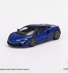 Mini GT 1:64 McLaren Artura Volcano Blue #430