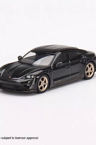 Mini GT 1:64 Porsche Taycan Turbo S Volcano Grey Metallic #433
