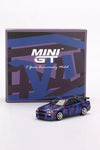 Mini GT 5 Year Model: Purple Digital Camo NISSAN SKYLINE GT-R R34 V-Spec II #446