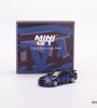 Mini GT 5 Year Model: Purple Digital Camo NISSAN SKYLINE GT-R R34 V-Spec II #446